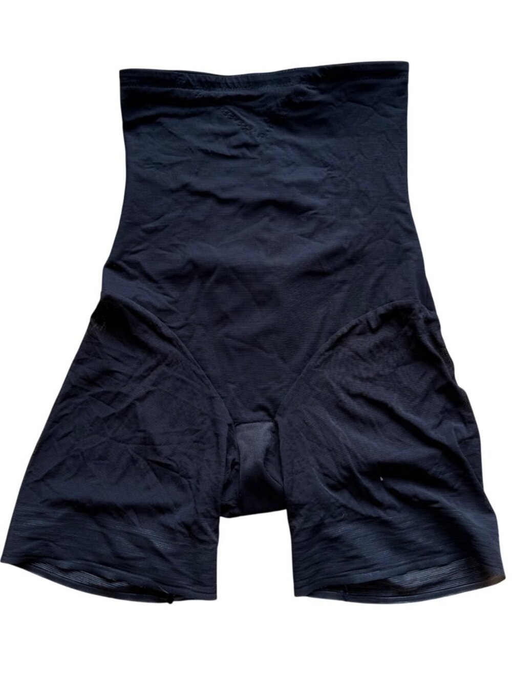Miraclesuit Women's Shapewear Shorts Size L Black High Waisted Tummy Control
